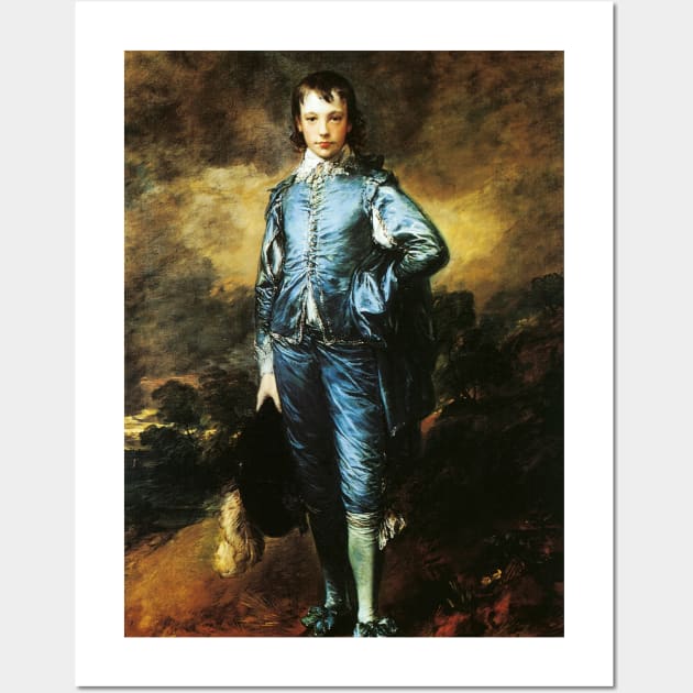 The Blue Boy Thomas Gainsborough Wall Art by RetroSalt